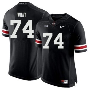 NCAA Ohio State Buckeyes Men's #74 Max Wray Black Nike Football College Jersey HYE4245PV